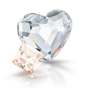 Crystal Heart Flatback