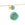 Beads Retail sales Green aventurine pendant 12mm astrological sign Libra - Hole: 1mm (1)