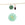 Beads wholesaler Green aventurine pendant 12mm astrological sign Scorpio - Hole: 1mm (1)