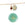 Beads Retail sales Green aventurine pendant 12mm astrological sign Cancer - Hole: 1mm (1)