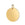 Beads wholesaler Round medal pendant golden stainless steel12mm (1)