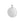 Beads wholesaler Round medal pendant stainless steel - 10mm (1)