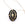 Beads Retail sales Oval pendant black enamel and golden stainless steel 26x17mm (1)