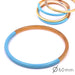 Horn bangle bracelet Turquoise blue 60-63mm - Thickness: 3mm (1)