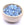 Beads wholesaler Czech Glass Round Beads Milky Sapphire 6mm (50 beads)