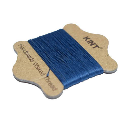 Brazilian Waxed twisted nylon cord Navy Blue 0.45mm - 20m spool (1)