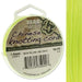 Braided nylon wire cord 1.5mm neon fluo yellow - 5m spool (1)