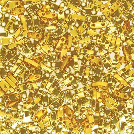 Buy ccQTL191 - Miyuki QUARTER tila beads 24K Gold 1.2mm (10 beads)