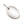 Beads Retail sales Oval charm pendant with engraved 925 silver ring - 7x5.5mm (1)