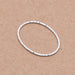 Oval connector ring -Sterling Silver ribbed - 23x17mm - thickness 1mm (1)