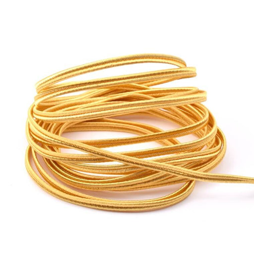 Buy Silky golden metallic soutache 2.5x1mm (2m)