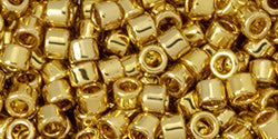 Buy cc715 - AIKO Toho Beads 11/0 tube 24K Bright Gold Plate (2g)