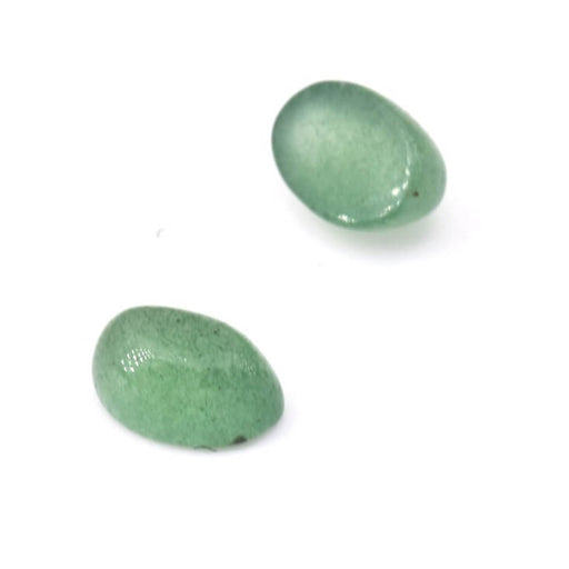 Buy Natural green aventurine oval cabochon 6x4mm (2)