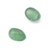 Natural green aventurine oval cabochon 6x4mm (2)