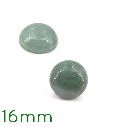 Buy Round cabochon Green aventurine - 16mm (1)