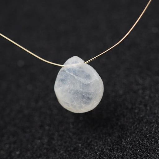 Drop pendant Moonstone Faceted pear 10-11mm (1)