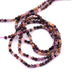 Round bead FacetedCorundum Ruby Sapphire 2mm (1 strand - 38cm)