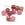 Beads wholesaler Large rondelle beads strawberry quartz - 10x9mm - Hole: 1.2mm (10)