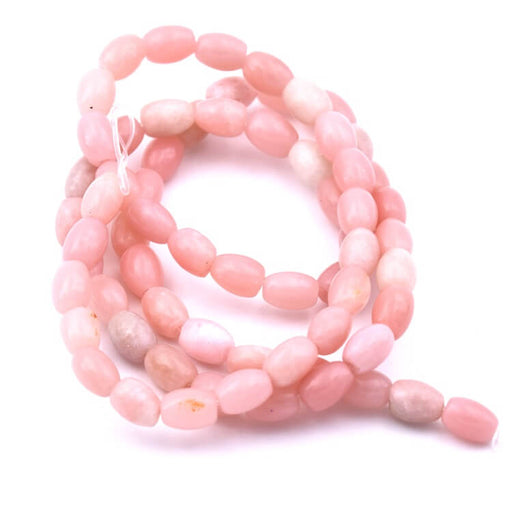 Buy Oval rice bead natural pink opal 6x4mm (1 Strand-38cm)