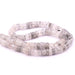 Heishi bead rondelle Quartz Rutile 7-7.5x3-5mm (1 Strand-31cm)