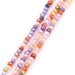 Round faceted zircon bead mix color 2mm (1 strand-37cm)