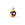 Beads Retail sales Purple zircon charm Golden brass 9mm - Hole: 2mm (1)