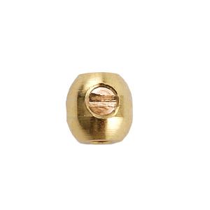 Eyelet, brass, 3.5mm with 3x2.4mm tube and 1.7mm inside diameter