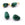 Beads wholesaler Tear Drop Bead Natural Malachite 7x5mm - Hole: 0.7mm (2)