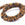 Beads wholesaler Rondelle Donut Beads 6x3mm Tiger Eye - Hole: 0.5mm (1 strand-39cm)