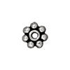 Heishi beads metal antique silver plated 4mm (20)