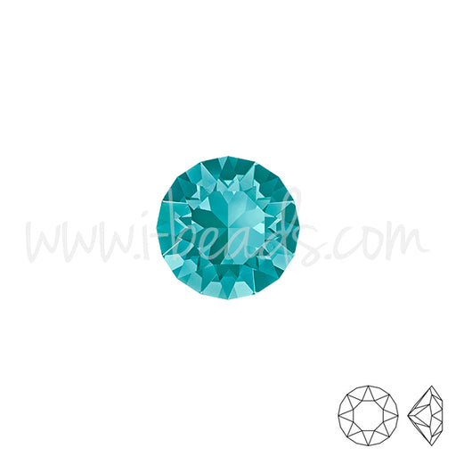 Buy Swarovski 1088 xirius chaton blue zircon 6mm-ss29 (6)