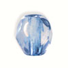 Czech fire-polished beads luster light sapphire 4mm (100)