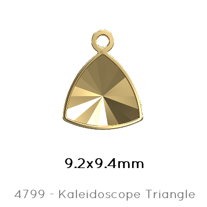 Swarovski hot sale triangle pendant