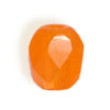 Czech fire-polished beads opal orange 4mm (100)